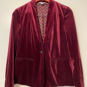 Velvet blazer